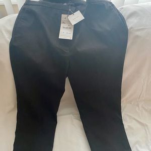 Zara jogger waist black pants.